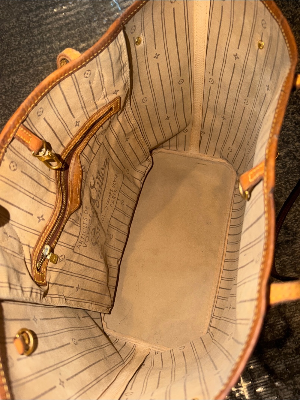 Louis Vuitton neverfull MM in monogram canvas no pouch - Picture 5 of 16